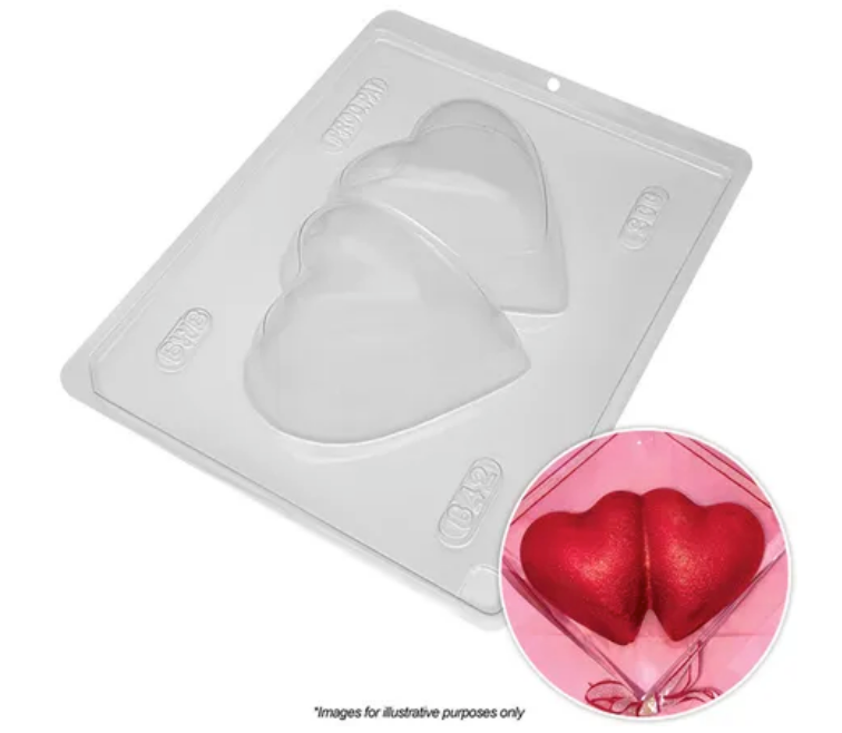 Double Heart Chocolate Mold – Shore Cake Supply