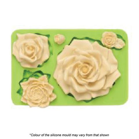 Assorted Rose Silicone Mould