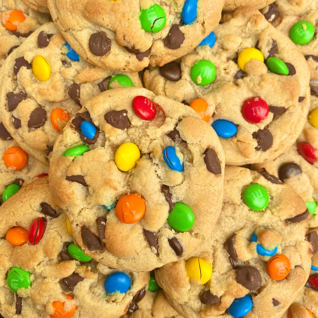 M&M Chunky Cookies