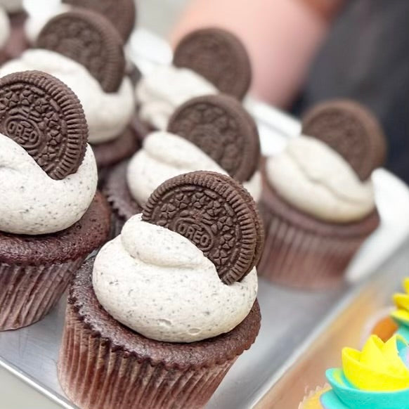 Choc Oreo Cupcakes