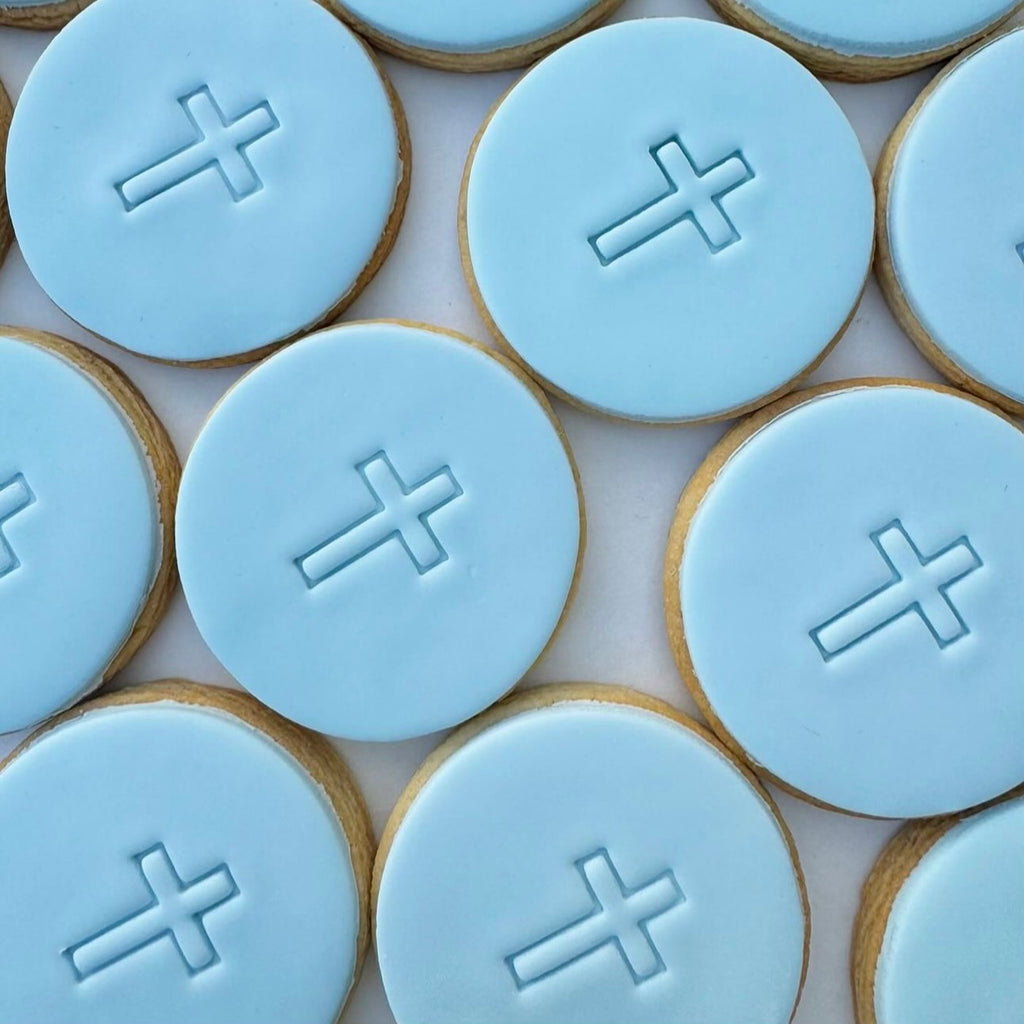 Cross / Crucifix Stamped Cookies