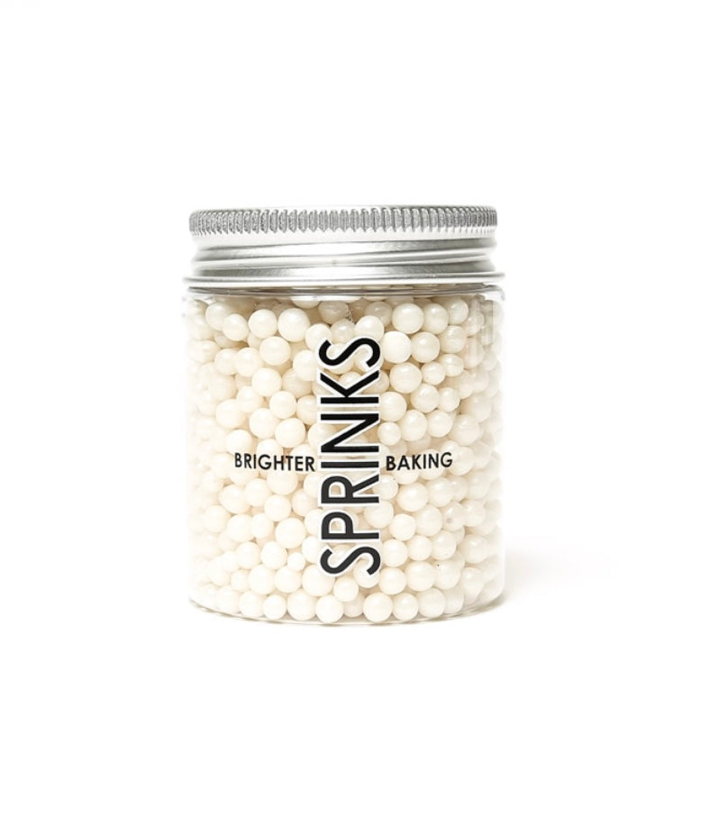 PEARLS WHITE 4MM (85G) - BY SPRINKS